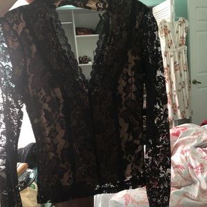 BeBe lace blouse